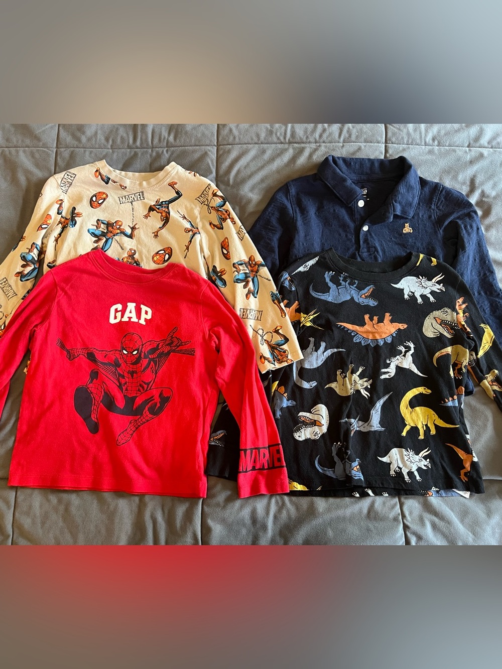Boys Long-Sleeve Tees